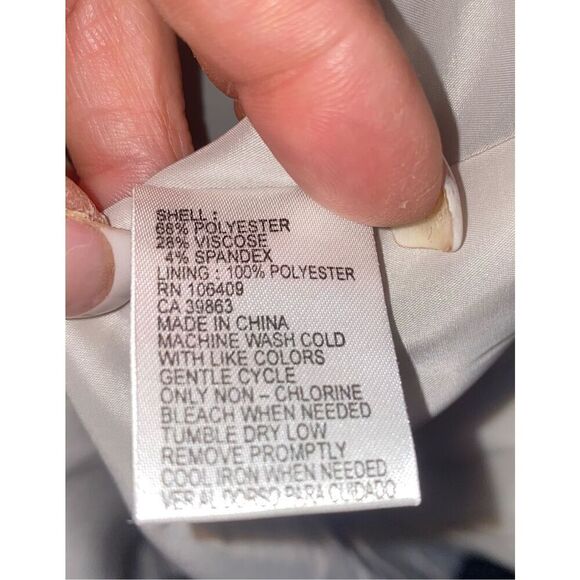 Alex Marie Blazer Sz 16W Khaki Lined Wardrobe Staple Plus Size - Picture 15 of 15